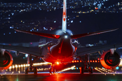伊丹空港にて