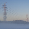 Power supply（雪明けの鉄塔さん）