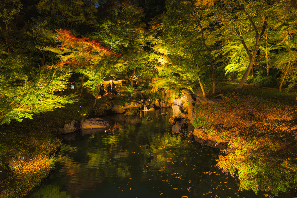 六義園にて