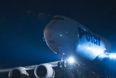 ひこうきの丘にて