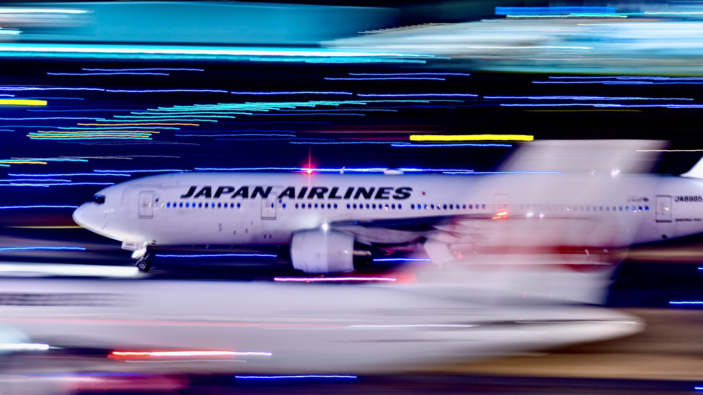 羽田空港にて