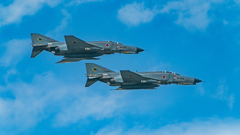 百里基地にて