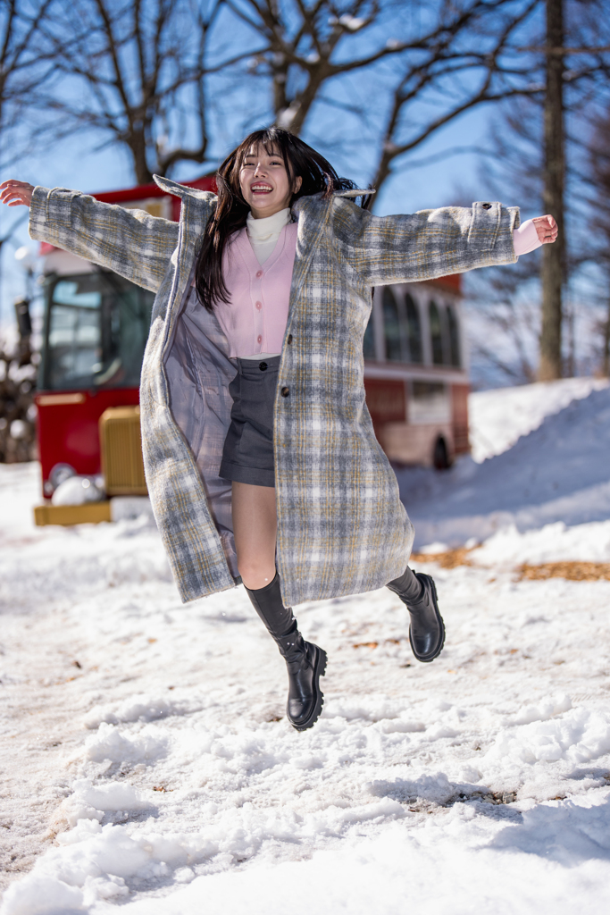 雪晴れ！