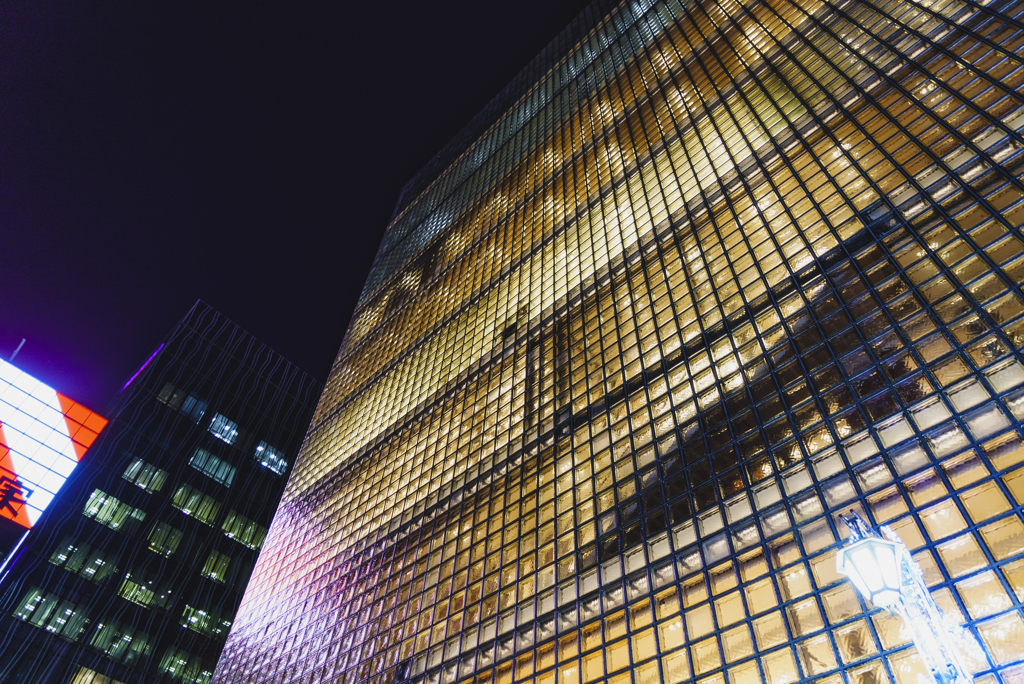 銀座にて