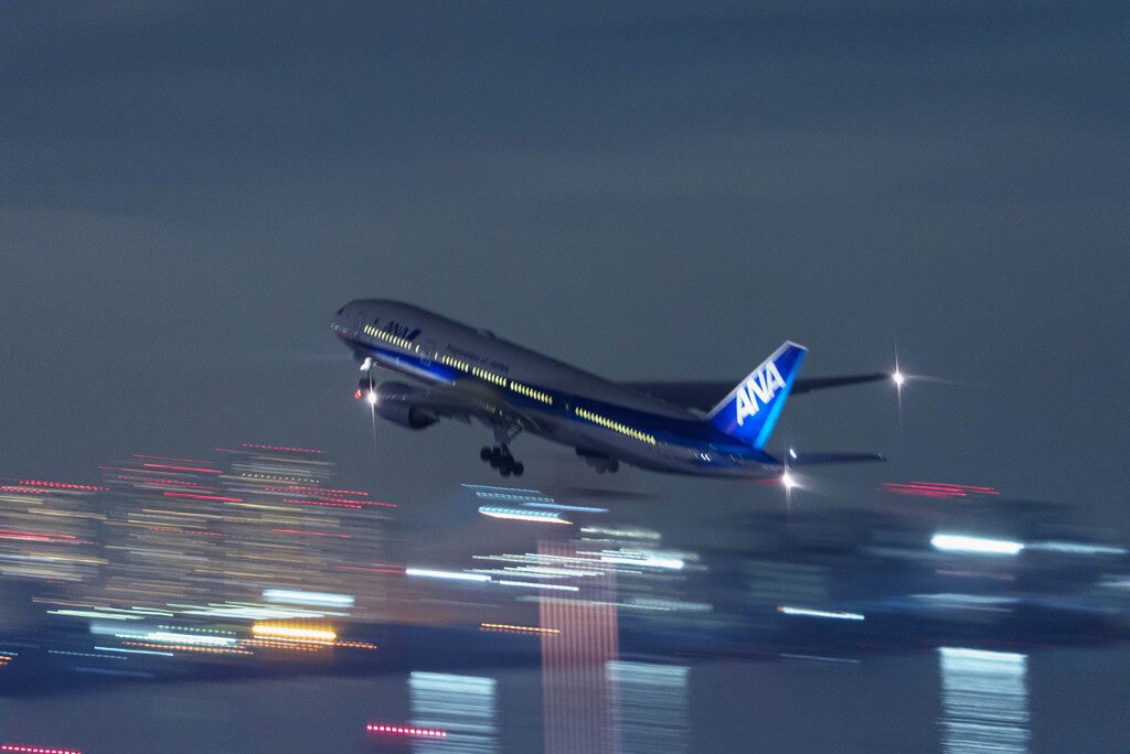 羽田空港にて