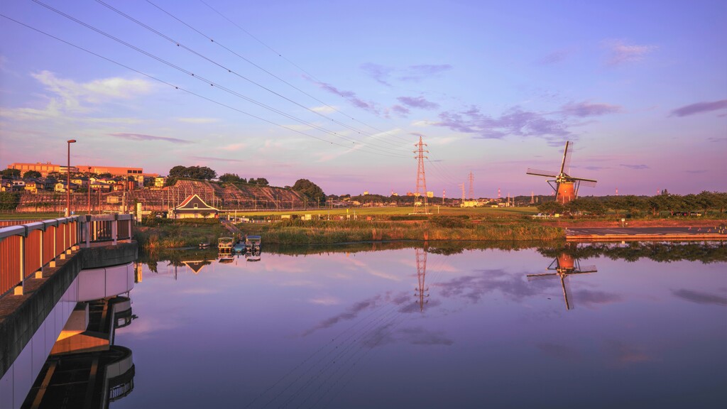 佐倉ふるさと広場遠景 