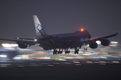 成田空港で流し撮り（さくらの山公園）