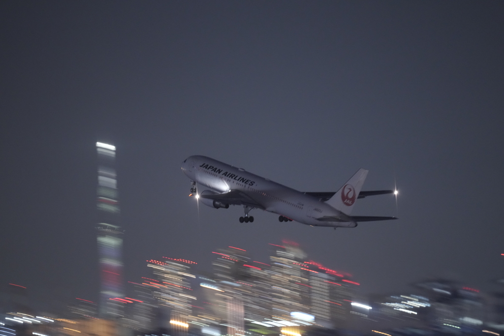 羽田にて