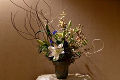 生け花展にて（蔵出しです）