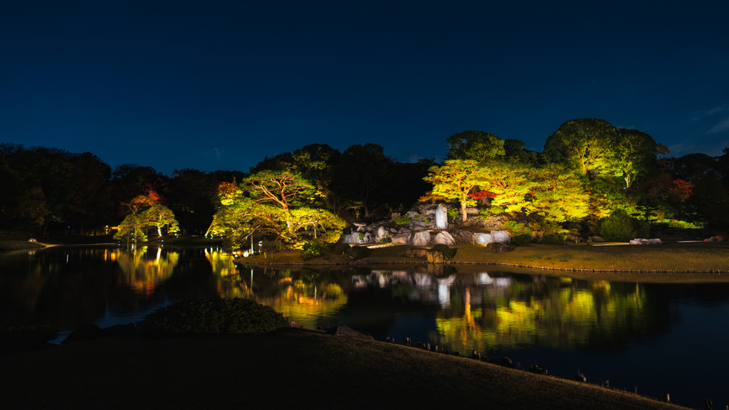 六義園にて