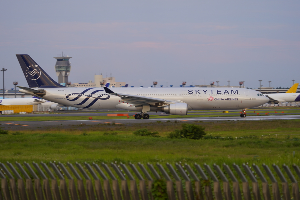 成田空港　さくらの山より