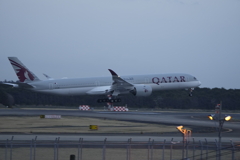 成田空港で流し撮り（十余三東雲の丘）