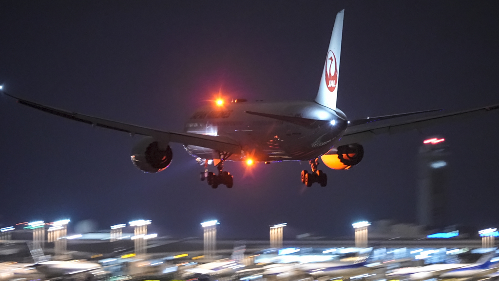 ひこうきの丘公園より