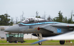 小松基地にて