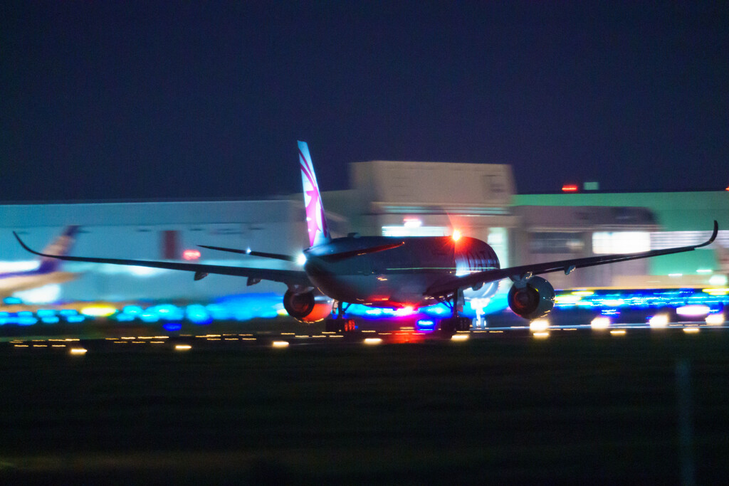 カタール（A350）のレンタン