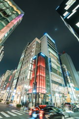 銀座にて