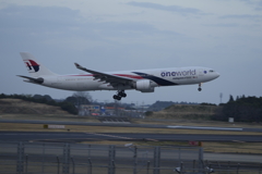 成田空港で流し撮り（十余三東雲の丘）