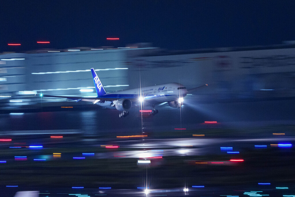 羽田空港にて