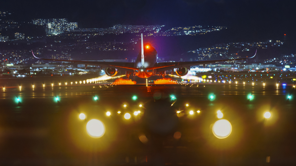 伊丹空港にて