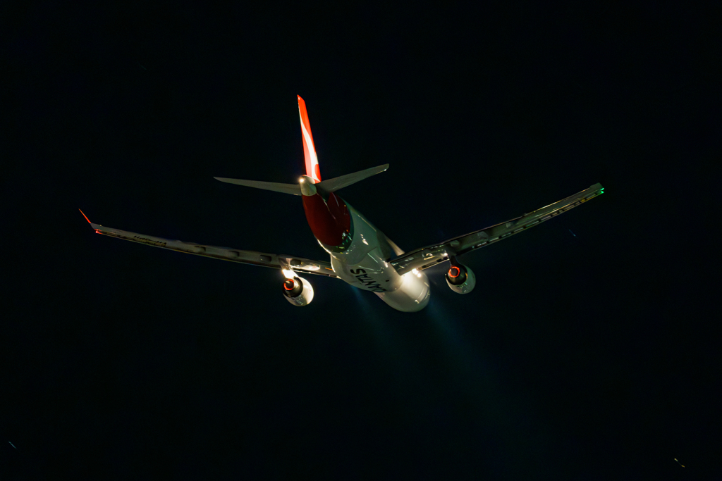 QANTAS航空飛び練炭