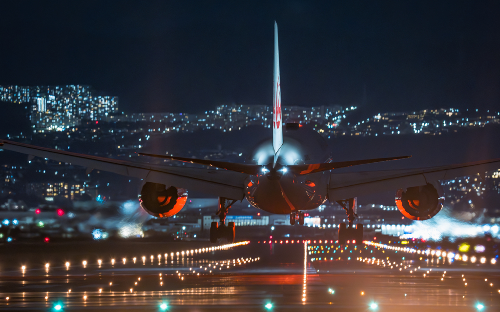 JALの787