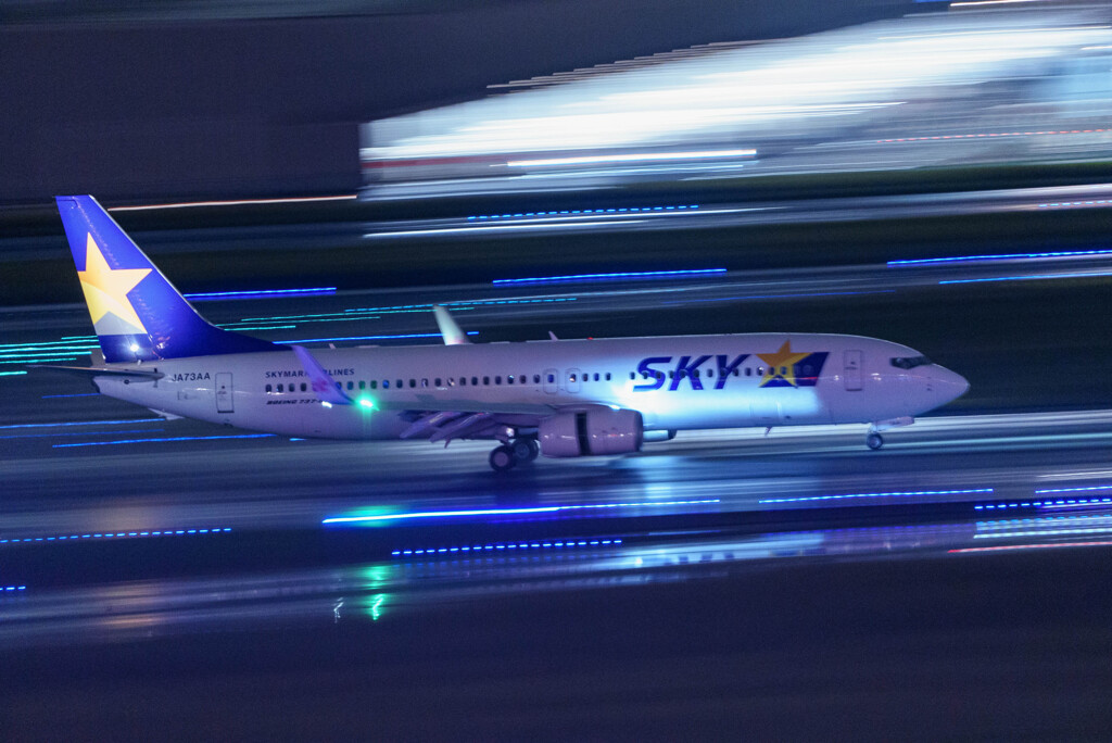 羽田空港にて