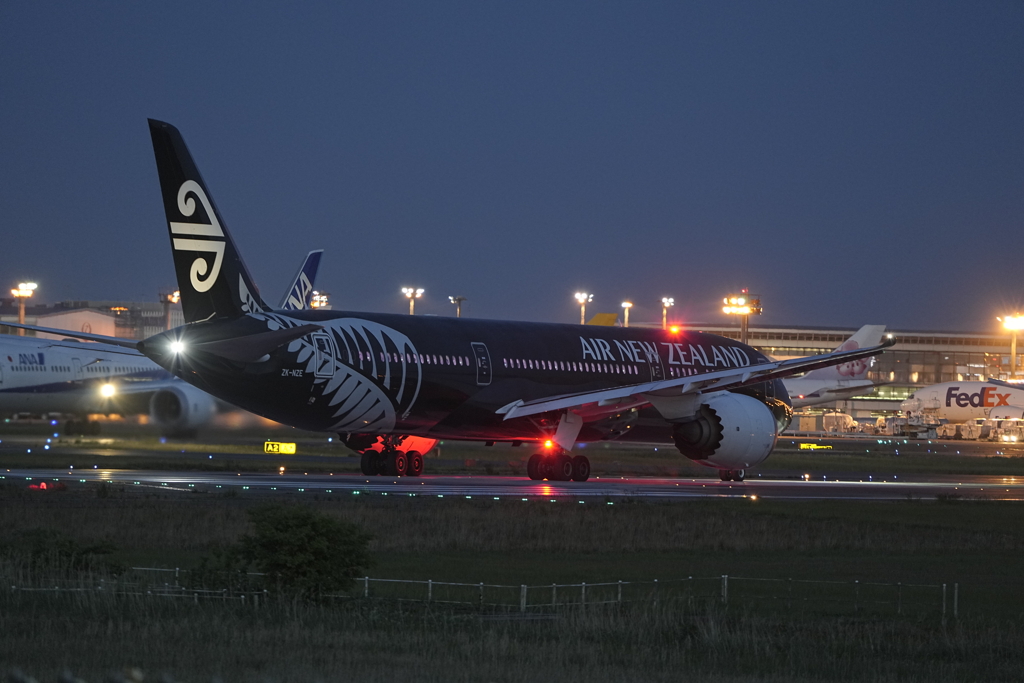 オールブラックス（成田⇒オークランド）