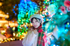 クリスマスイルミ