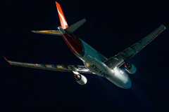QANTAS航空飛び練炭