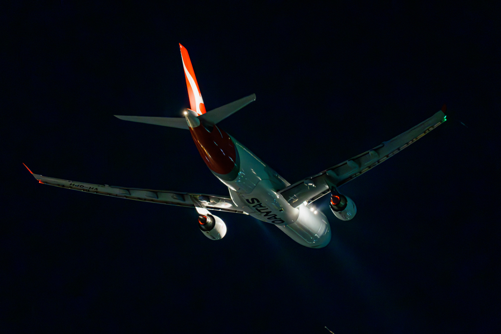 QANTAS航空飛び練炭