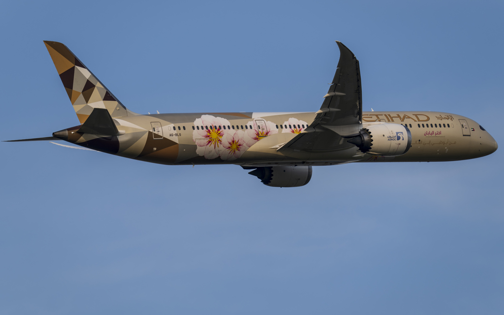 Etihad Airways(Choose Japan)
