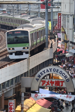 山手線のE231系が京浜東北線を走る!?