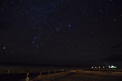 アイスランドの星空