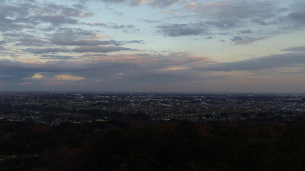 2013/12/07_白銀平展望台からの眺め