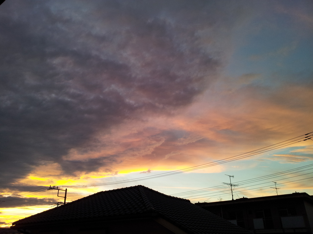 2016/10/09_夕空