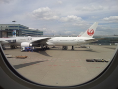 2019/06/14_機窓風景 羽田空港