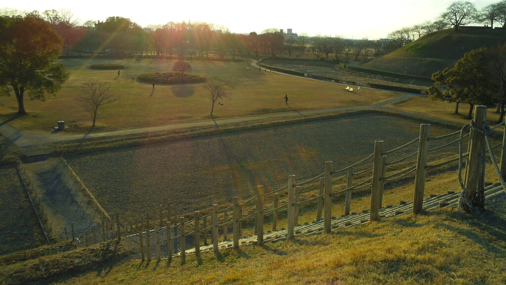 2013/02/10_さきたま古墳公園 稲荷山古墳からの眺め