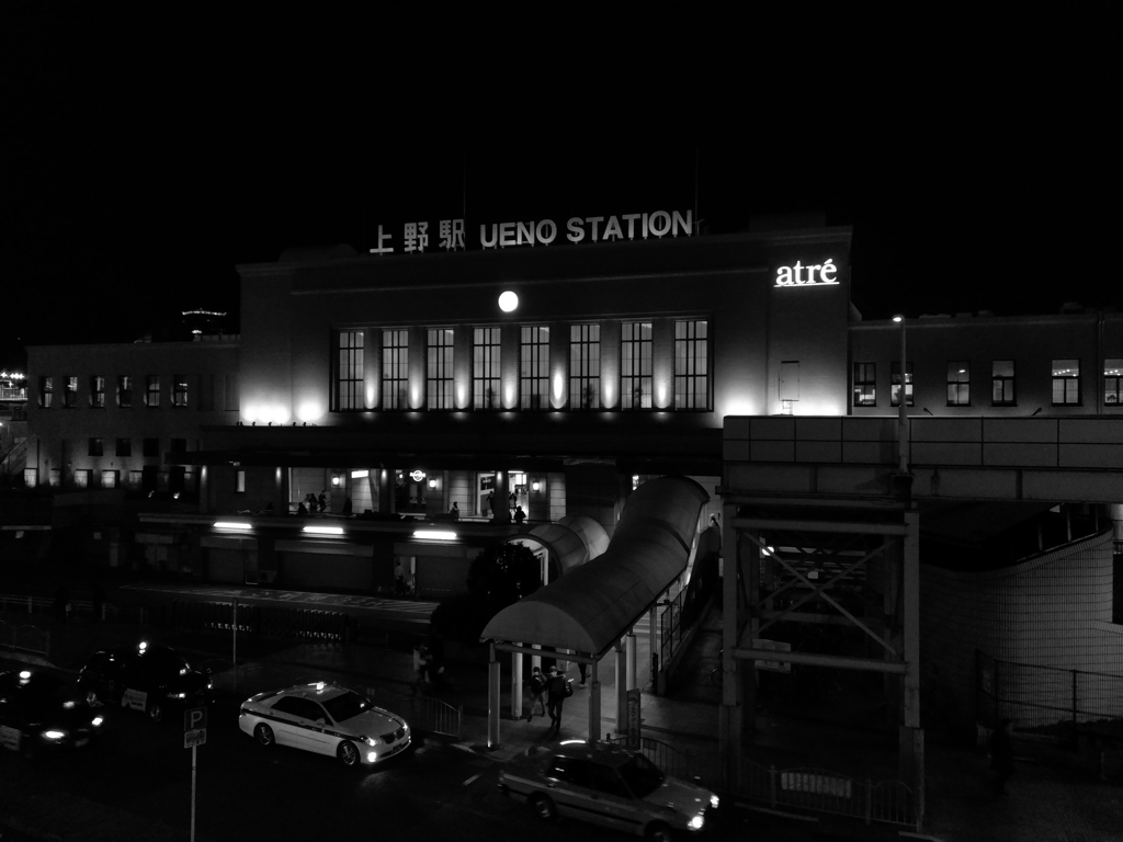 2020/01/21_夜の上野駅
