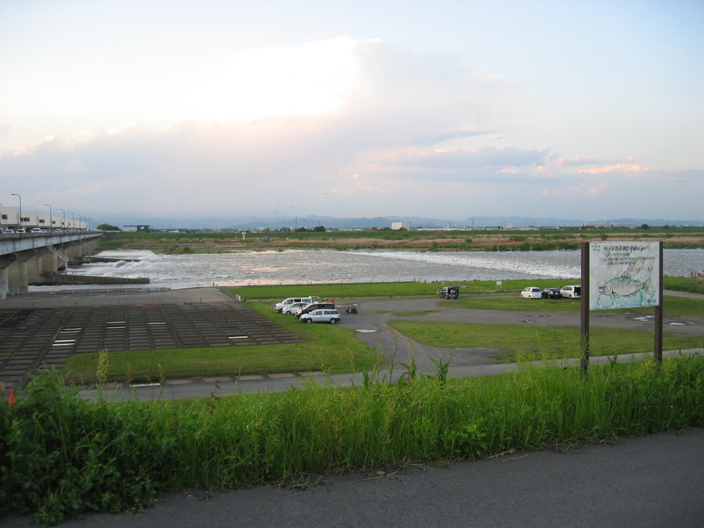 2012/05/05_利根大堰下流の流れ