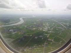 2019/06/18_機窓風景 利根川と新利根川