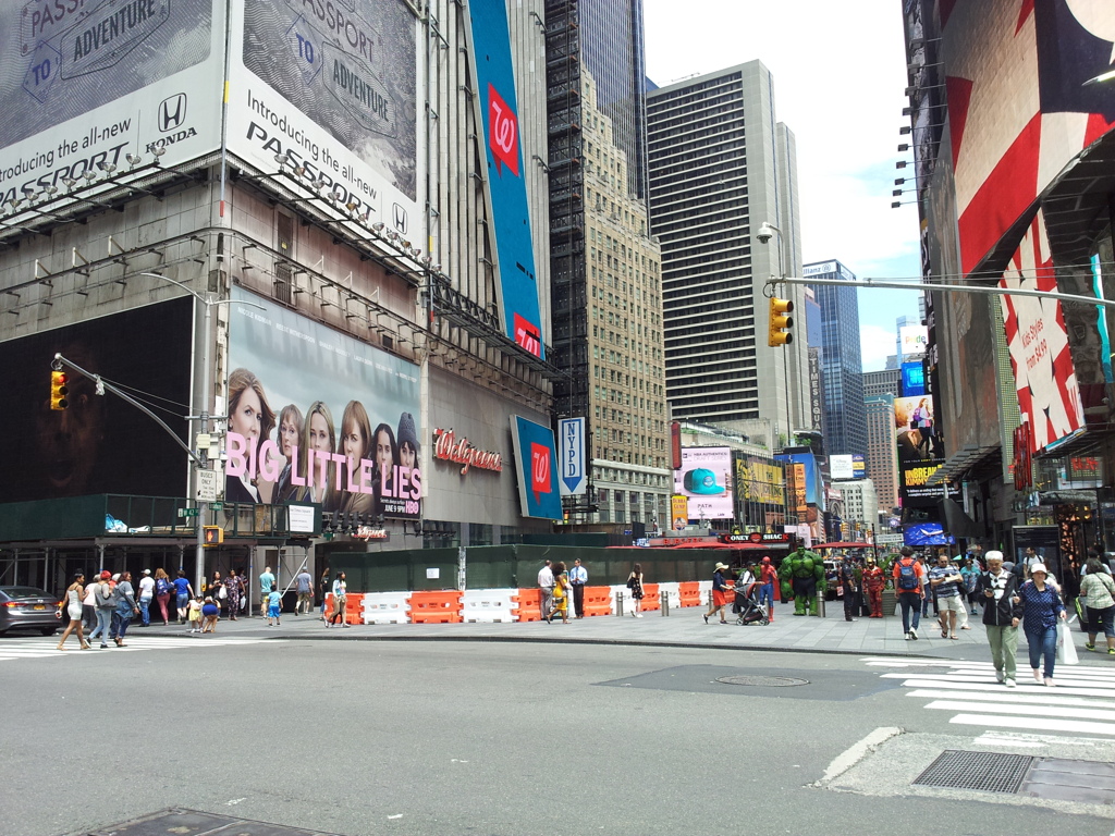 2019/06/15_ブロードウェイと42ストリート交差点