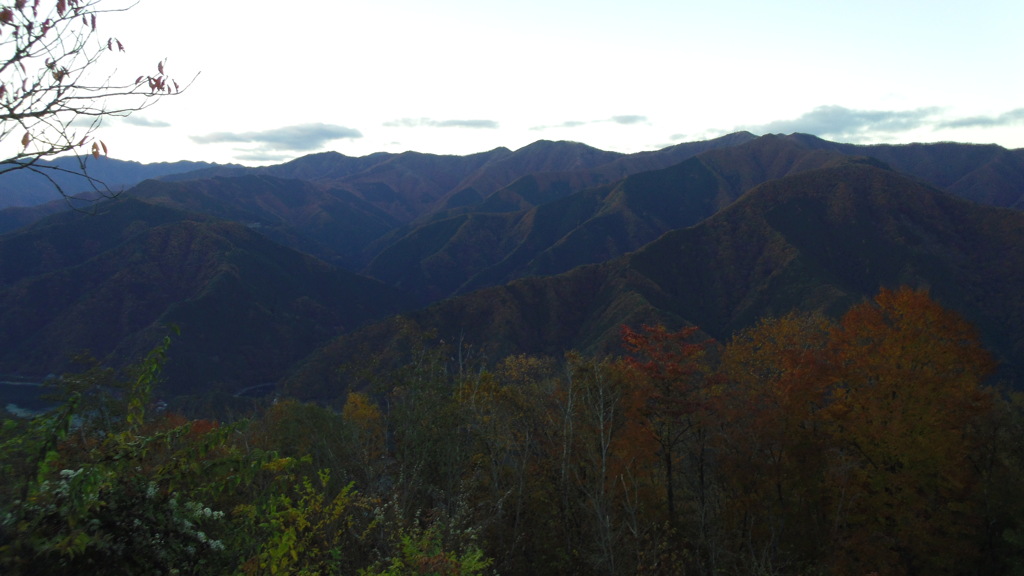 2012/11/10_奥多摩山中からの眺め