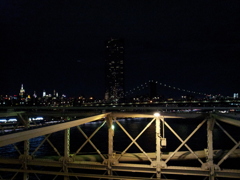 2019/06/15_ブルックリン橋から夜の北東方面を望む