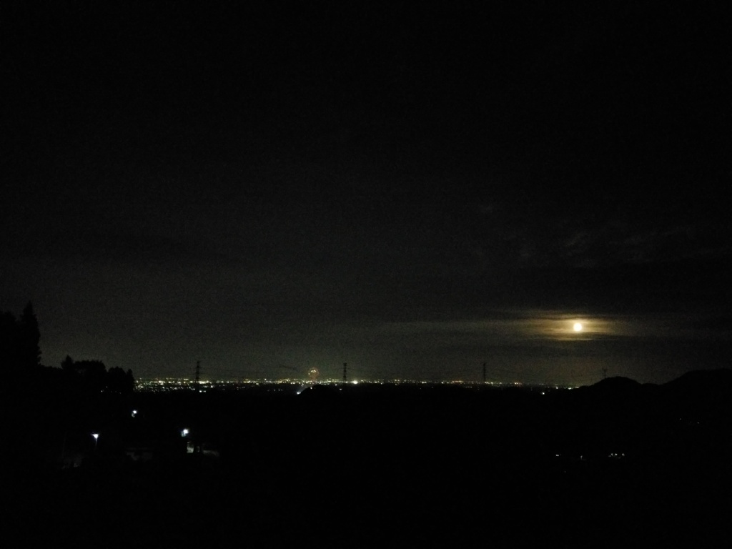 2019/09/14_外秩父山中からの夜景