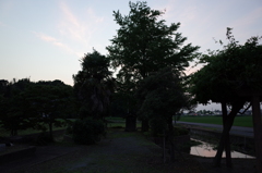 2015/07/11_夕暮れの弁財天神社