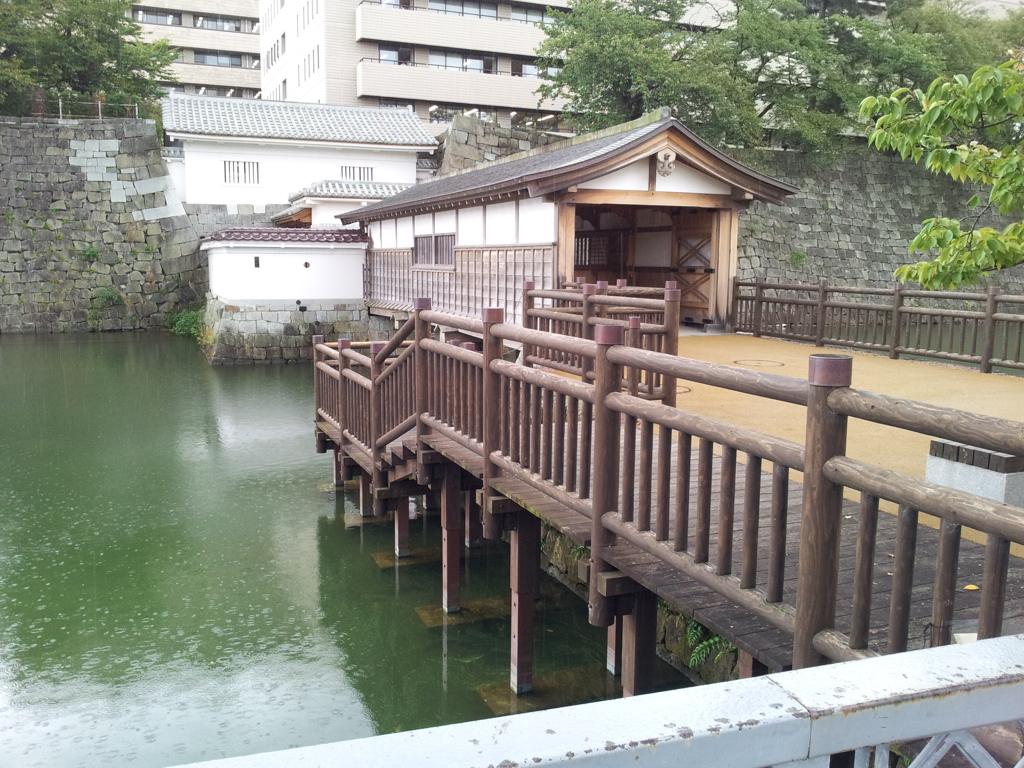 2019/09/24_福井城址 御廊下橋と山里口御門