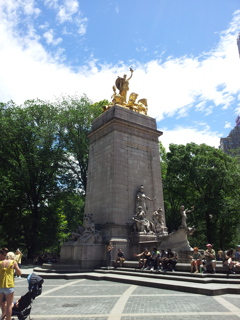 2019/06/15_セントラル・パークの像