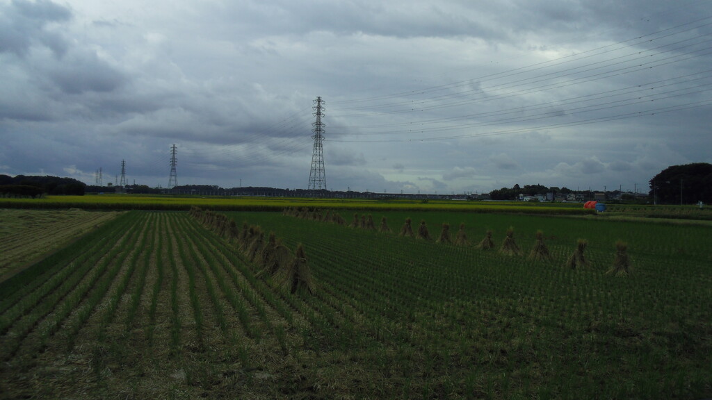 2012/09/30_曇天の田園