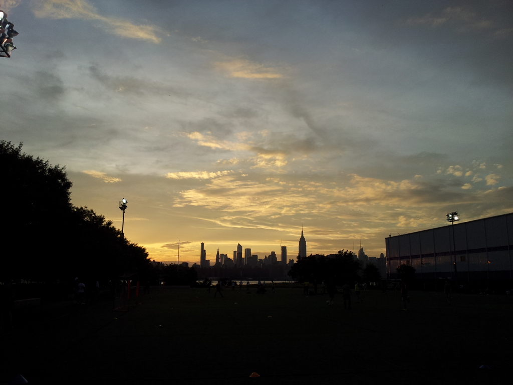 2019/06/16_ブッシュウィック・インレット・パークの夕暮れ