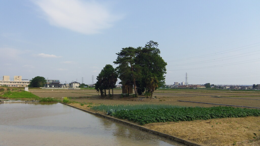 2013/05/26_田畑の中の神社